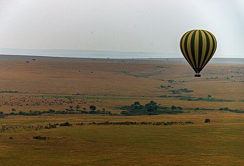 Balloon over the Mara