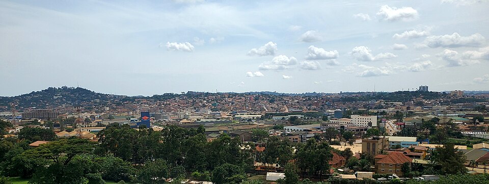 View across Kampala, Uganda's capital